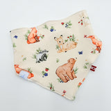 Friendly Forest Bandana Bib (Made in Canada)