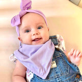 Simply Slumberly Ribbed Bandana Bib